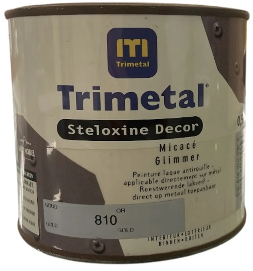 Trimetal Steloxine Deor Glimmer Goud