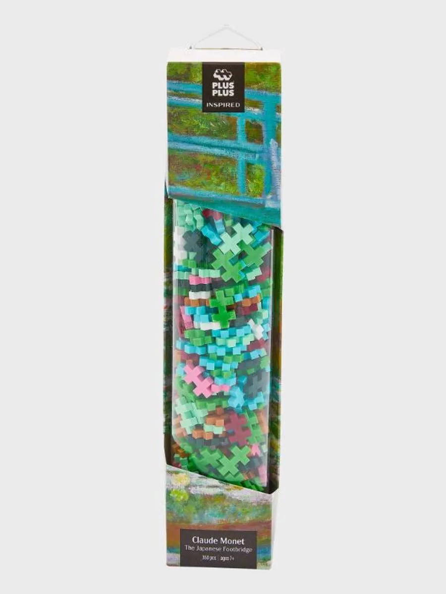 Plus-Plus Inspired Monet Japanse Voetbrug 350 Bouwstenen