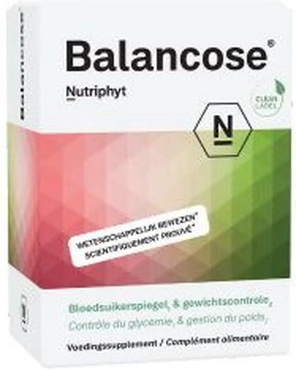 Nutriphyt Balancose 60 Capsules