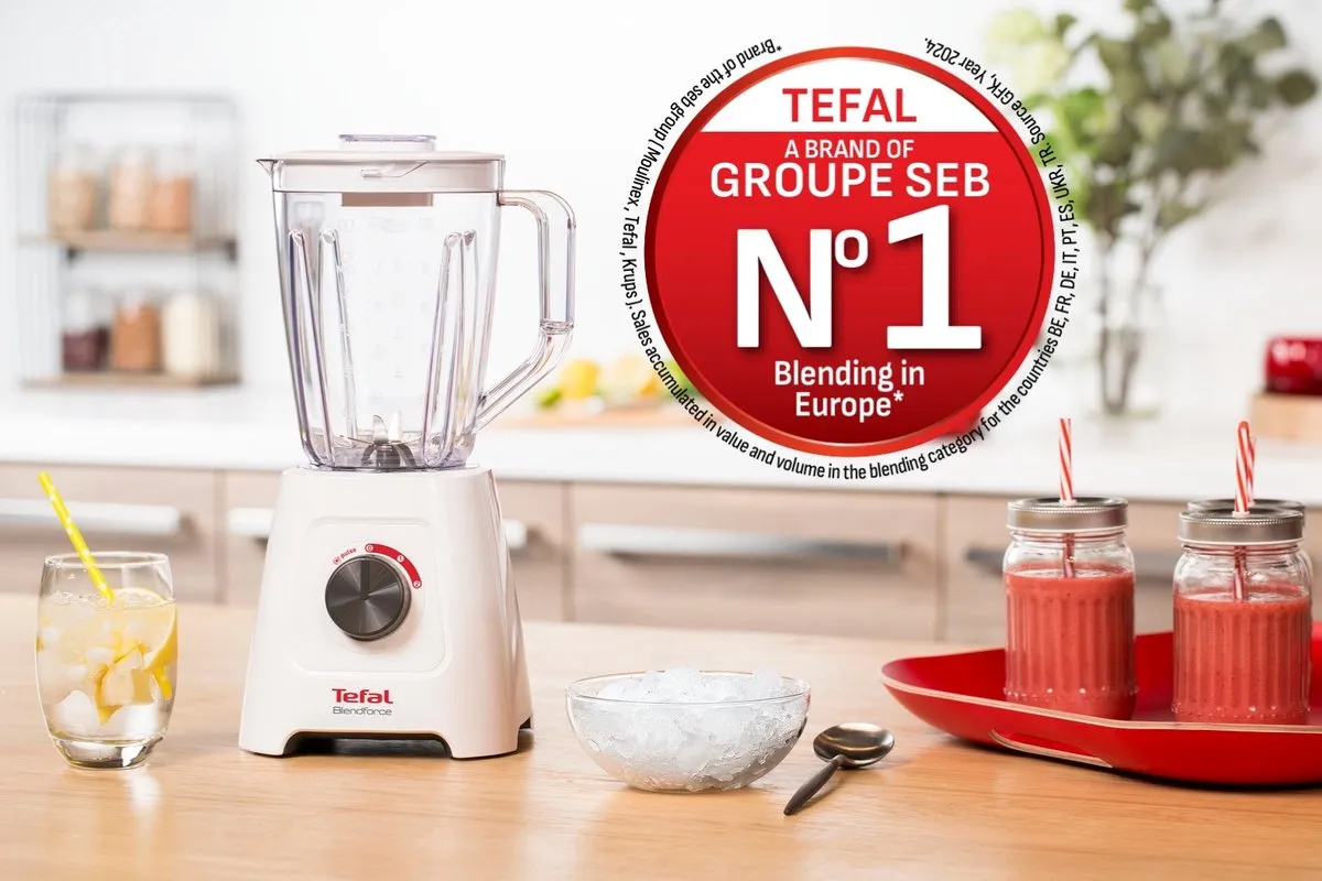 Tefal Blendforce II BL4201 Blender 600W - 1,25L Wit