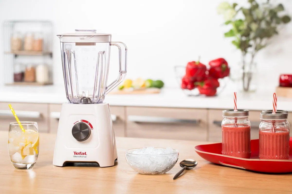 Tefal Blendforce II BL4201 Blender 600W - 1,25L Wit