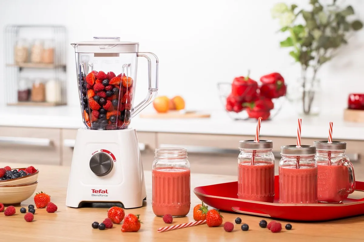 Tefal Blendforce II BL4201 Blender 600W - 1,25L Wit
