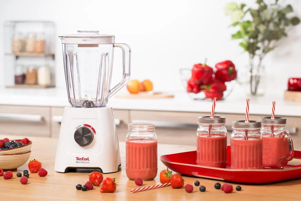 Tefal Blendforce II BL4201 Blender 600W - 1,25L Wit