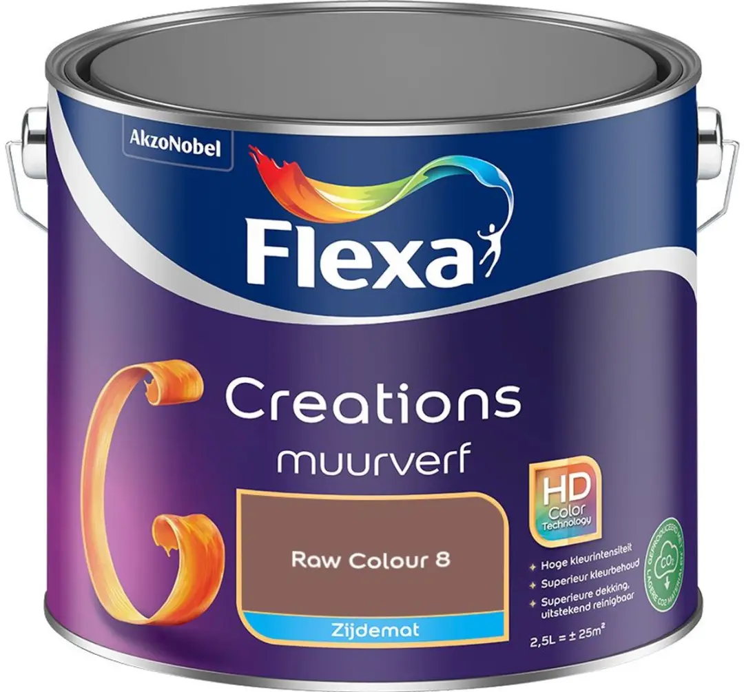 Flexa Creations Muurverf Zijdemat Raw Colour 8
