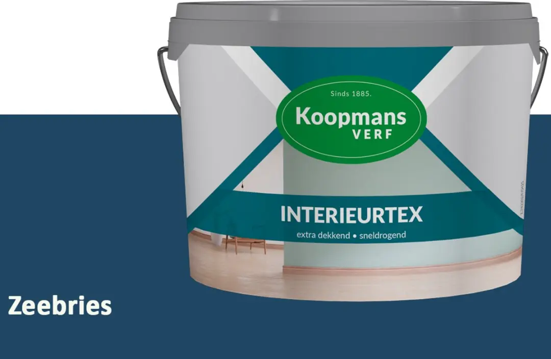 Koopmans Interieurtex Matte Muurverf Zeebries 2,5L