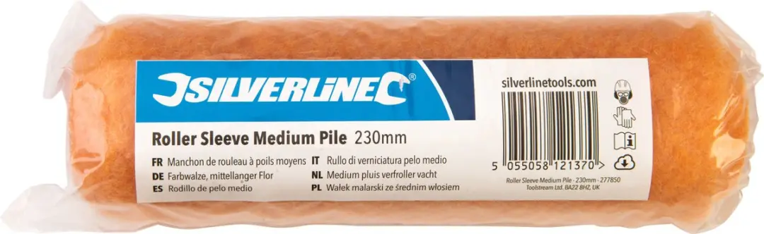 Silverline Verfroller 230mm Medium Pluis