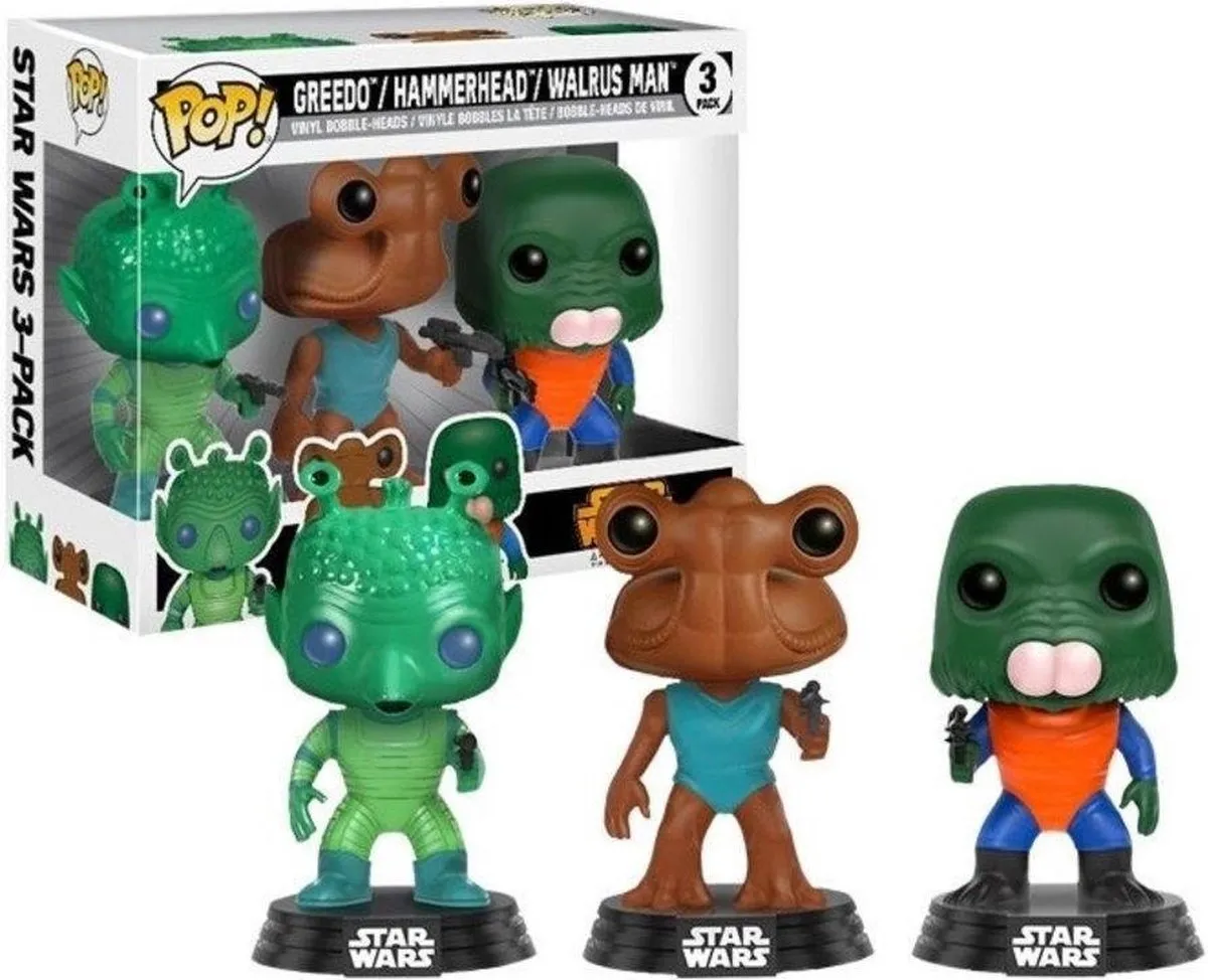 Funko POP Star Wars Greedo Hammerhead Walrus Man - 11487 - Veelkleurig - afbeelding 2 van 5