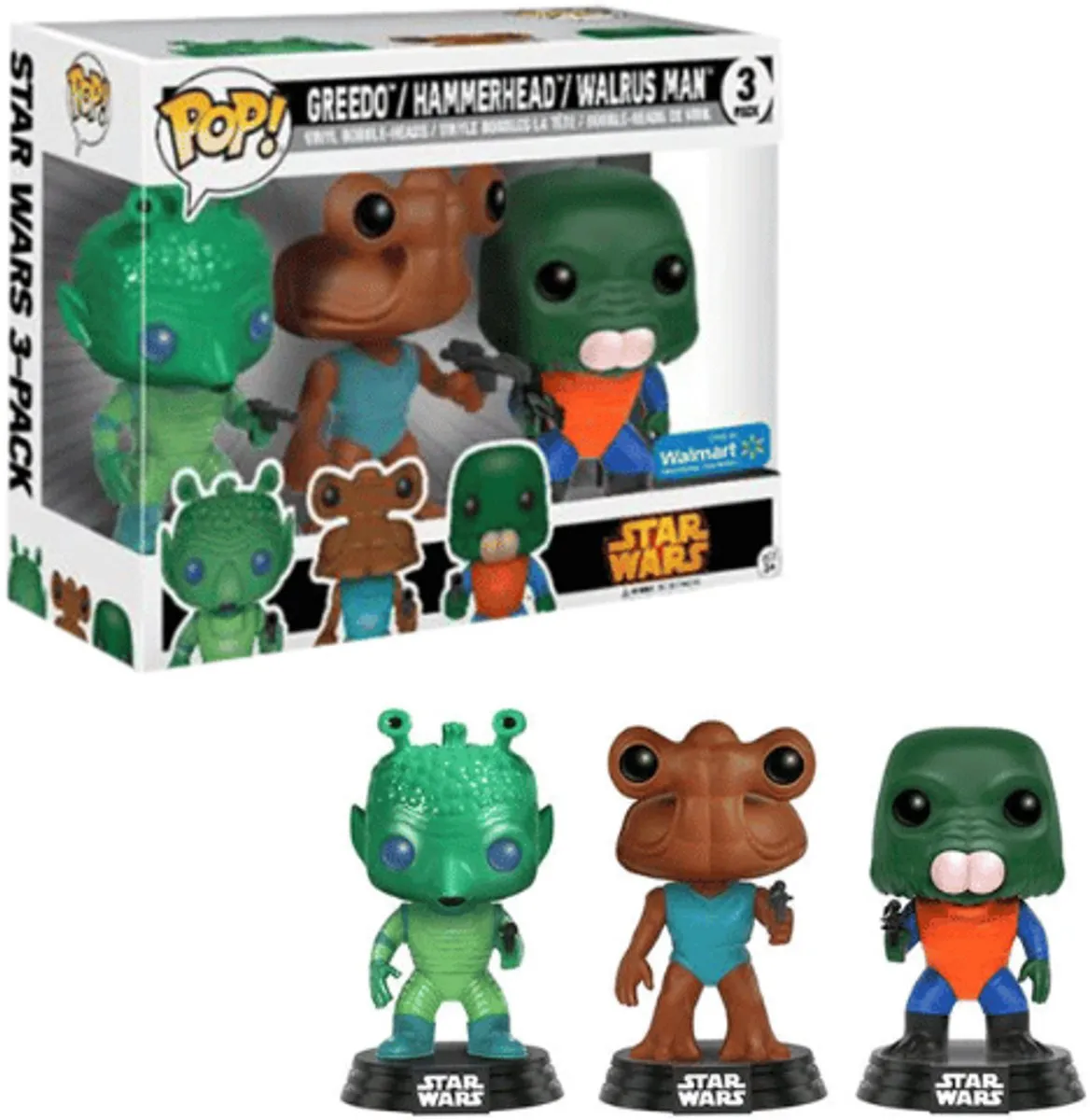 Funko POP Star Wars Greedo Hammerhead Walrus Man - 11487 - Veelkleurig - afbeelding 5 van 5