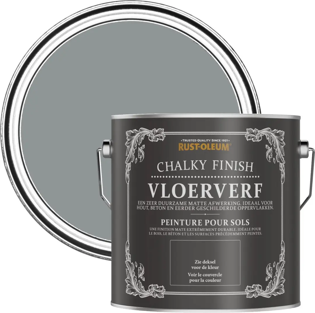 Rust-Oleum Donkergrijs Vloerverf 2,5L