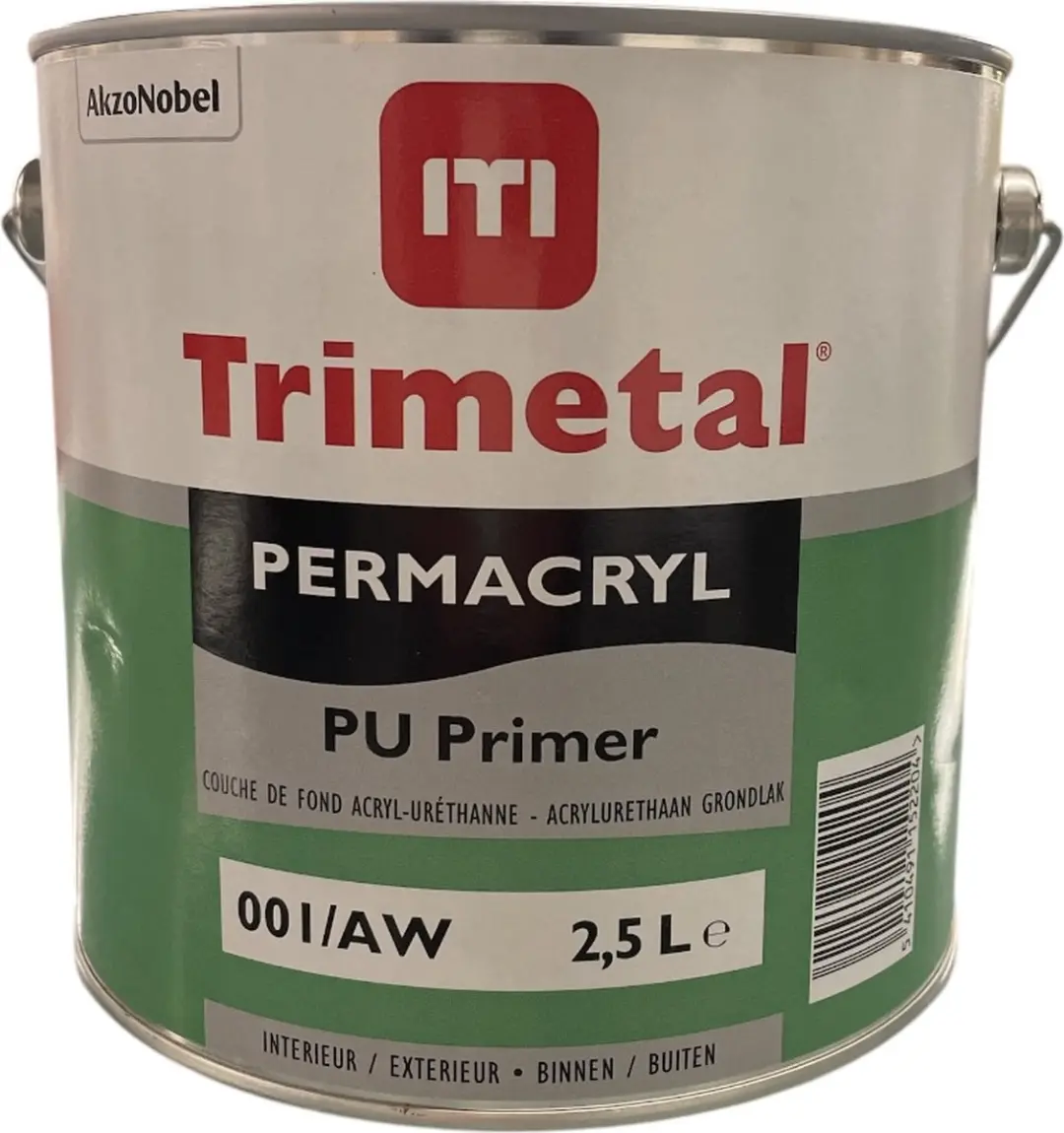 Trimetal Permacryl PU Primer 2,5L