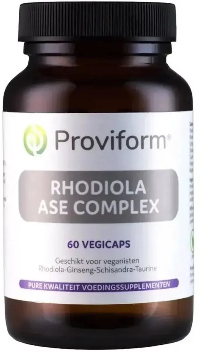 Proviform Rhodiola ASE Complex 60 Vegetarische Capsules