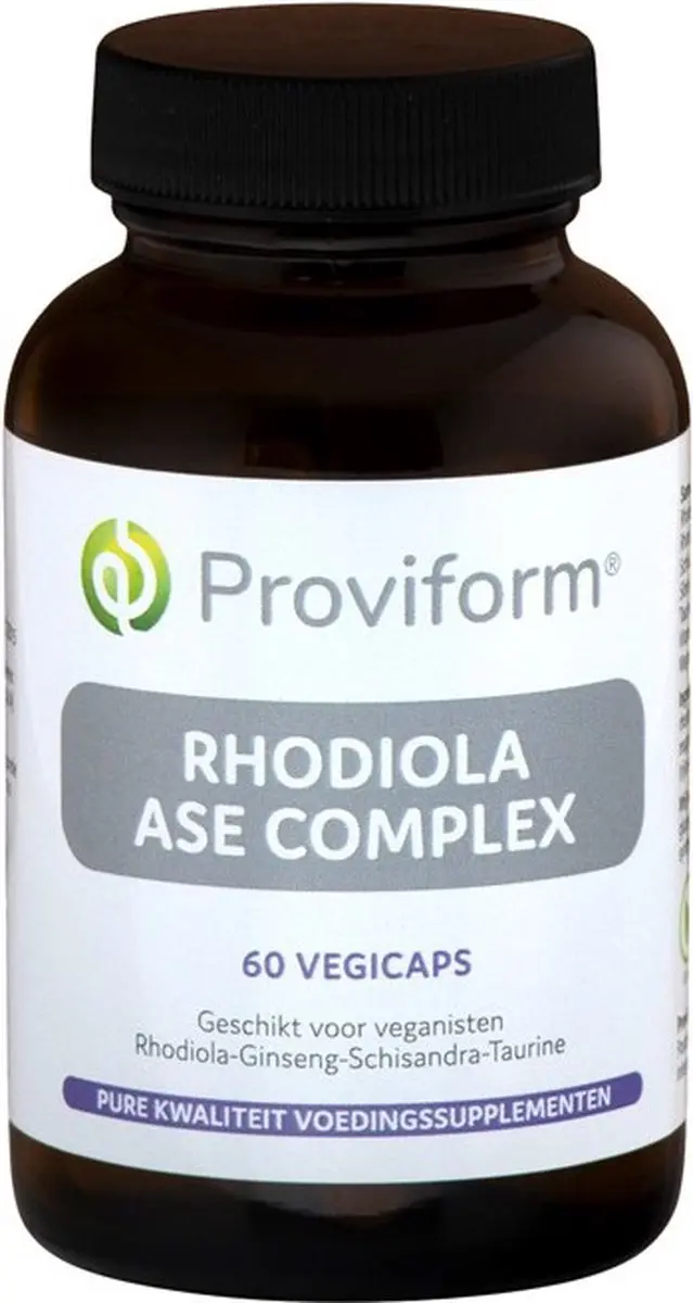 Proviform Rhodiola ASE Complex 60 Vegetarische Capsules