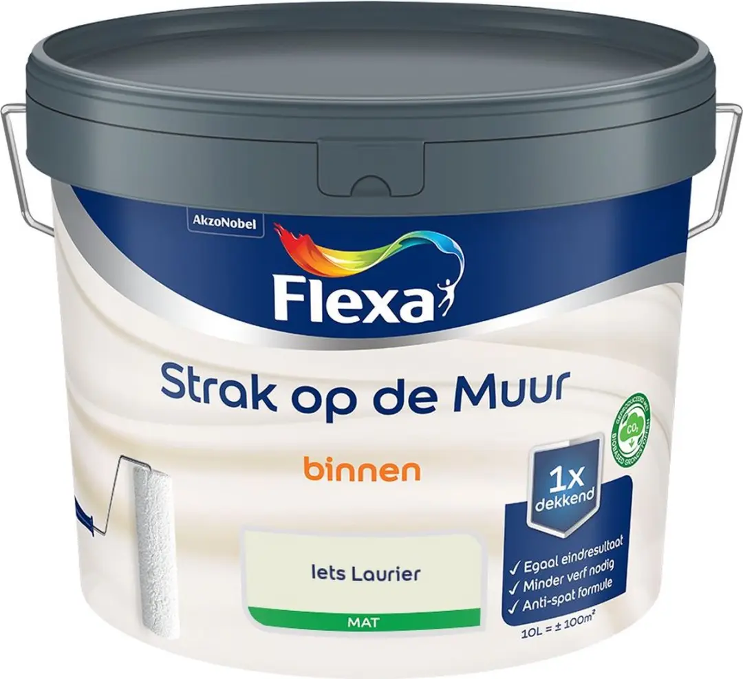 Flexa Strak Op De Muur Binnen Mat Mengverf 10L