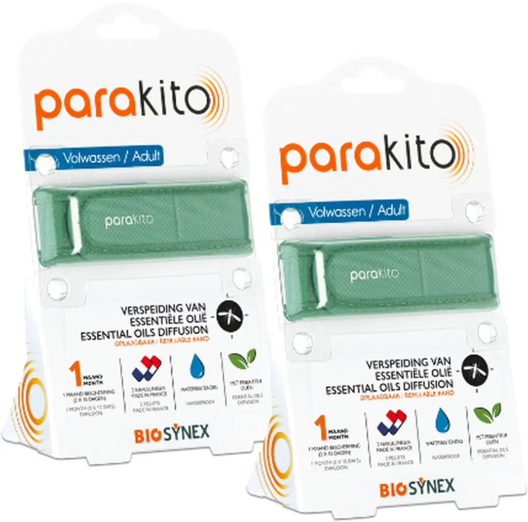 Parakito Oplaadbare Anti-Muggen Armband