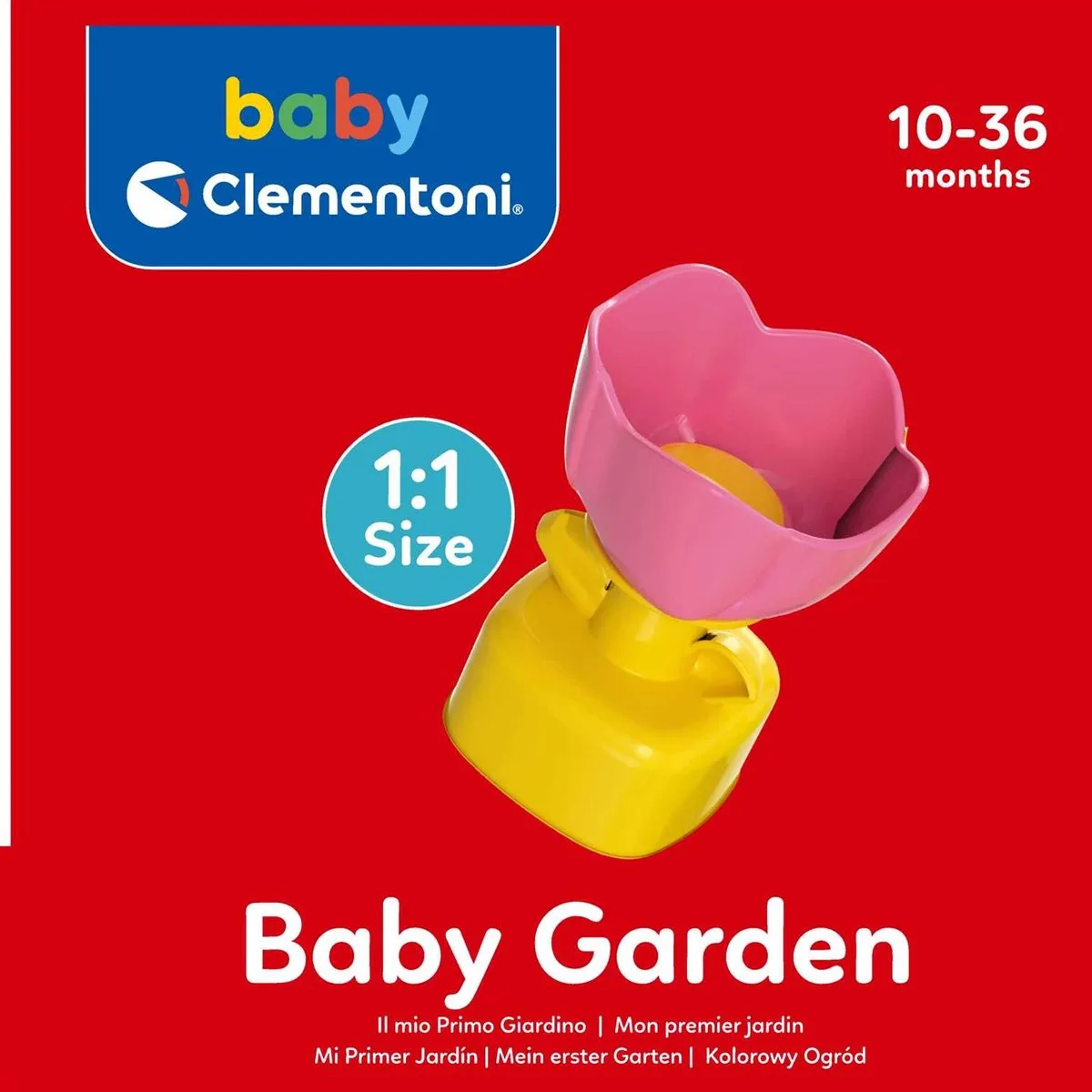 Clementoni Baby Garden Mini Activiteitentafel - Multikleur