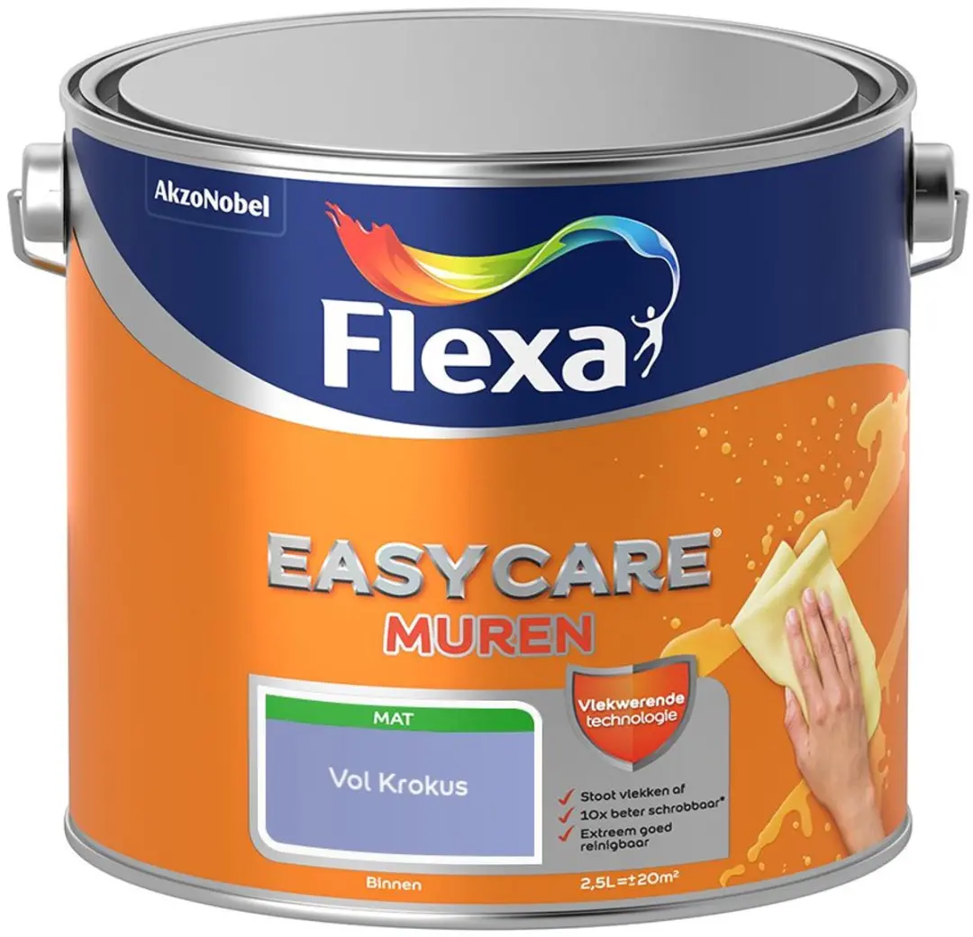 Flexa Easycare Muren Vol Krokus Mengverf 2,5L