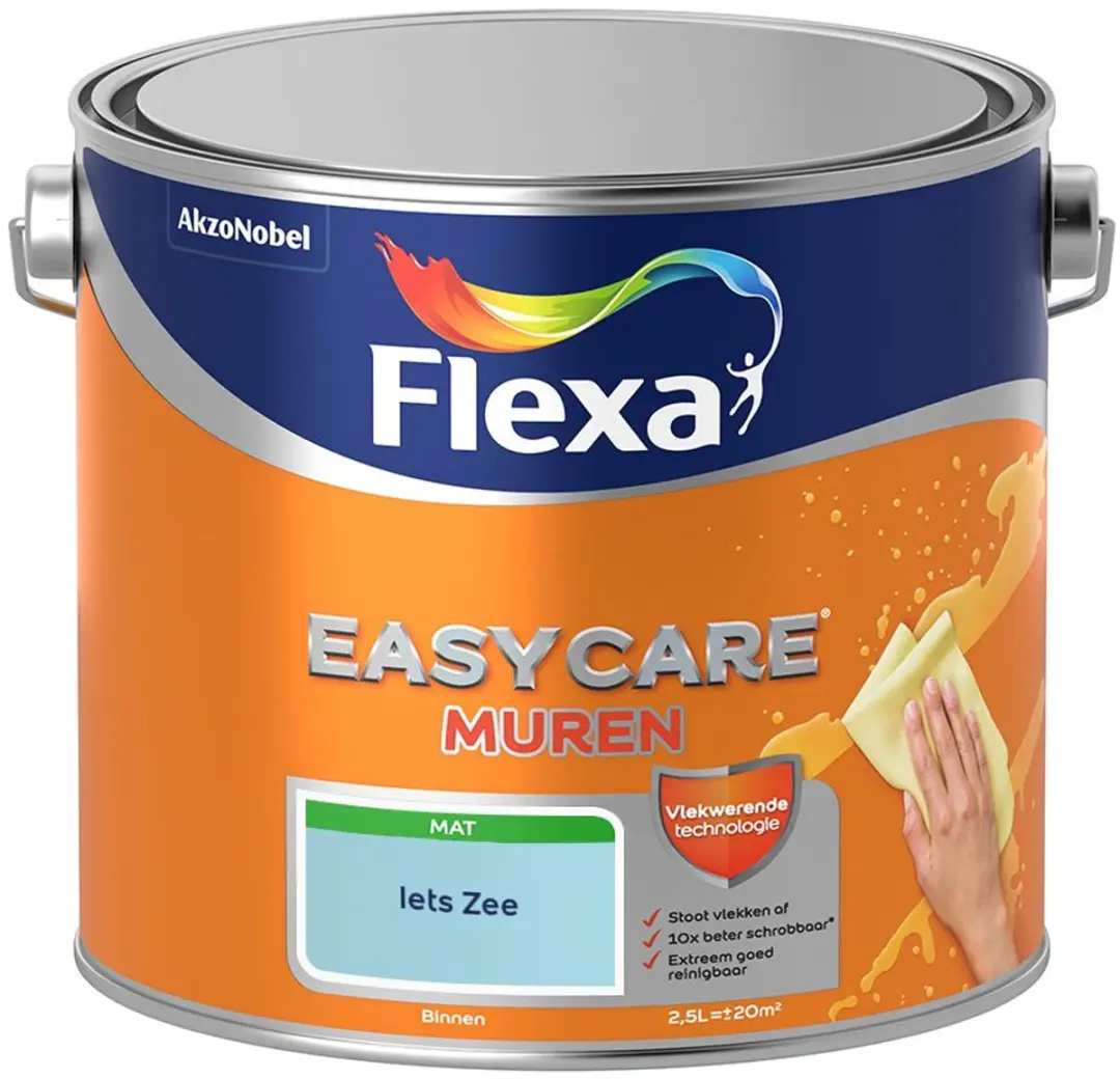Flexa Easycare Muren Iets Zee Mengverf 2,5L