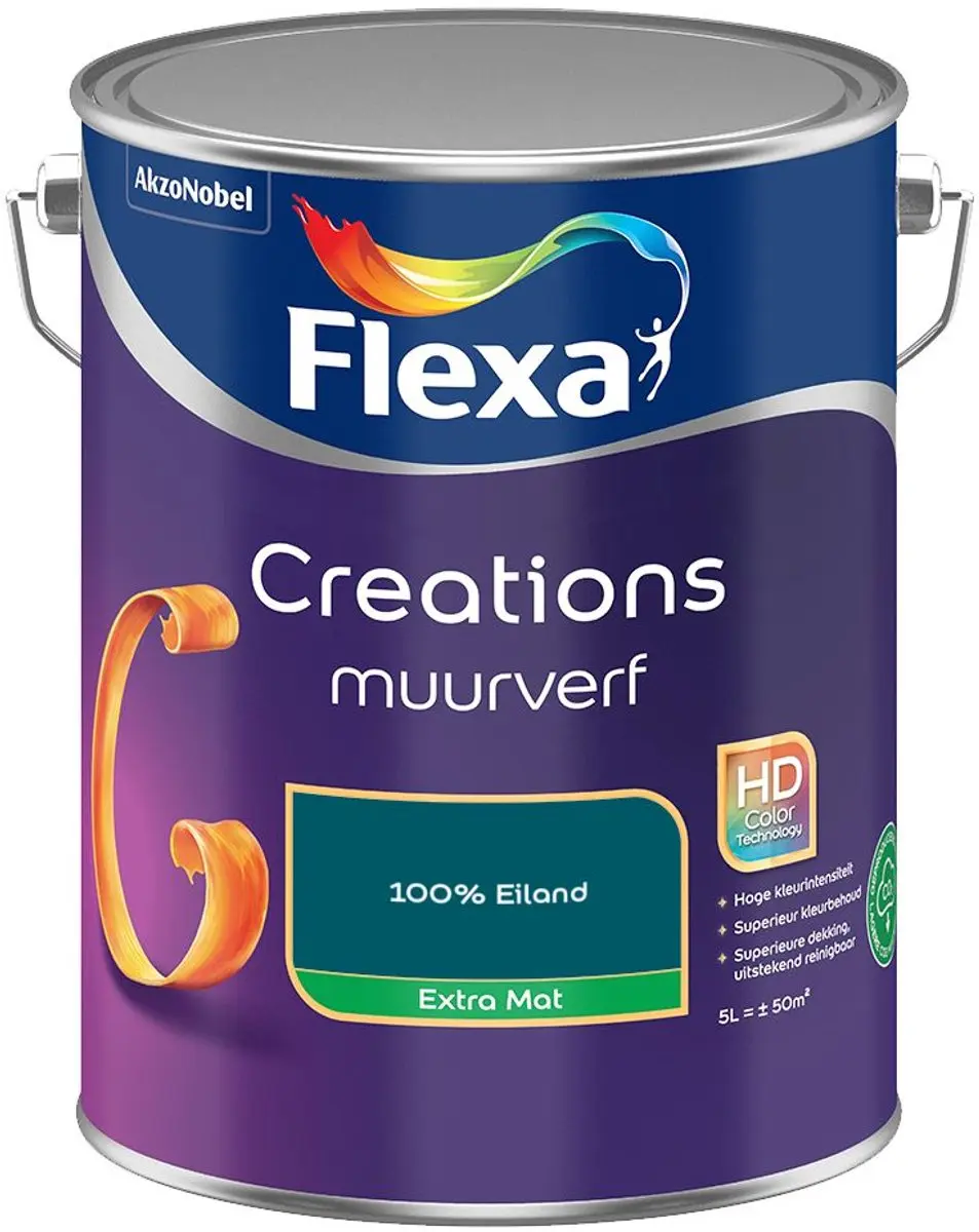 Flexa Creations Muurverf Extra Mat 100% Eiland