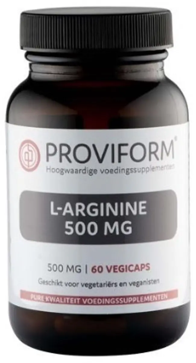Proviform L-Arginine 500mg 60 Vegetarische Capsules