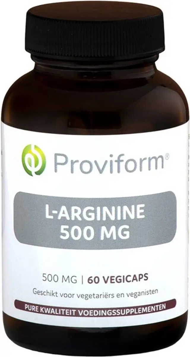 Proviform L-Arginine 500mg 60 Vegetarische Capsules
