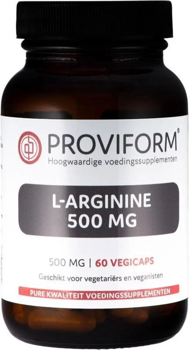Proviform L-Arginine 500mg 60 Vegetarische Capsules