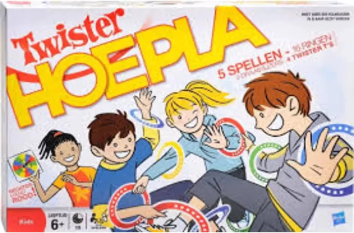 Hasbro Twister Hoepla - 5 Games
