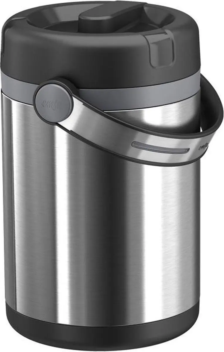 Emsa 509244 Thermoskan 1,2L - 2 Voedselinzetstukken - Zilver - afbeelding 5 van 6