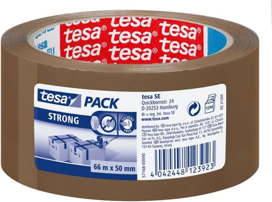 Tesa Strong Verpakkingsplakband 6 Stuks