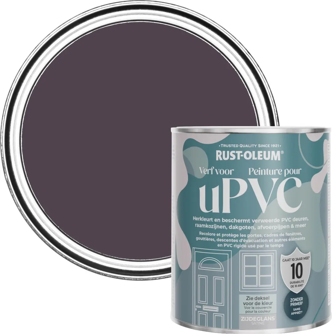 Rust-Oleum Donkerpaars Zijdeglans Verf 750ml