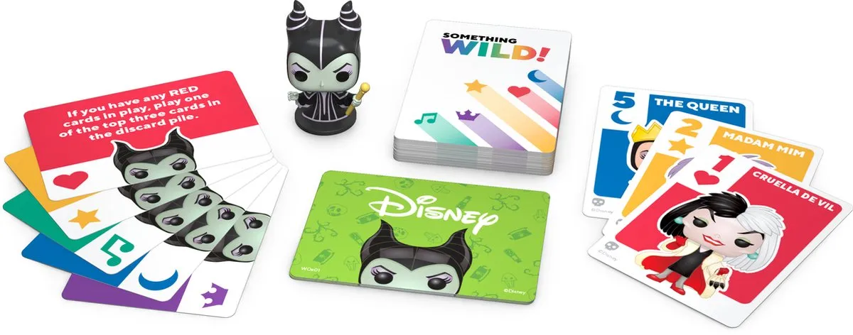 Funko Games Something Wild! Disney Villains Kaartspel - Maleficent