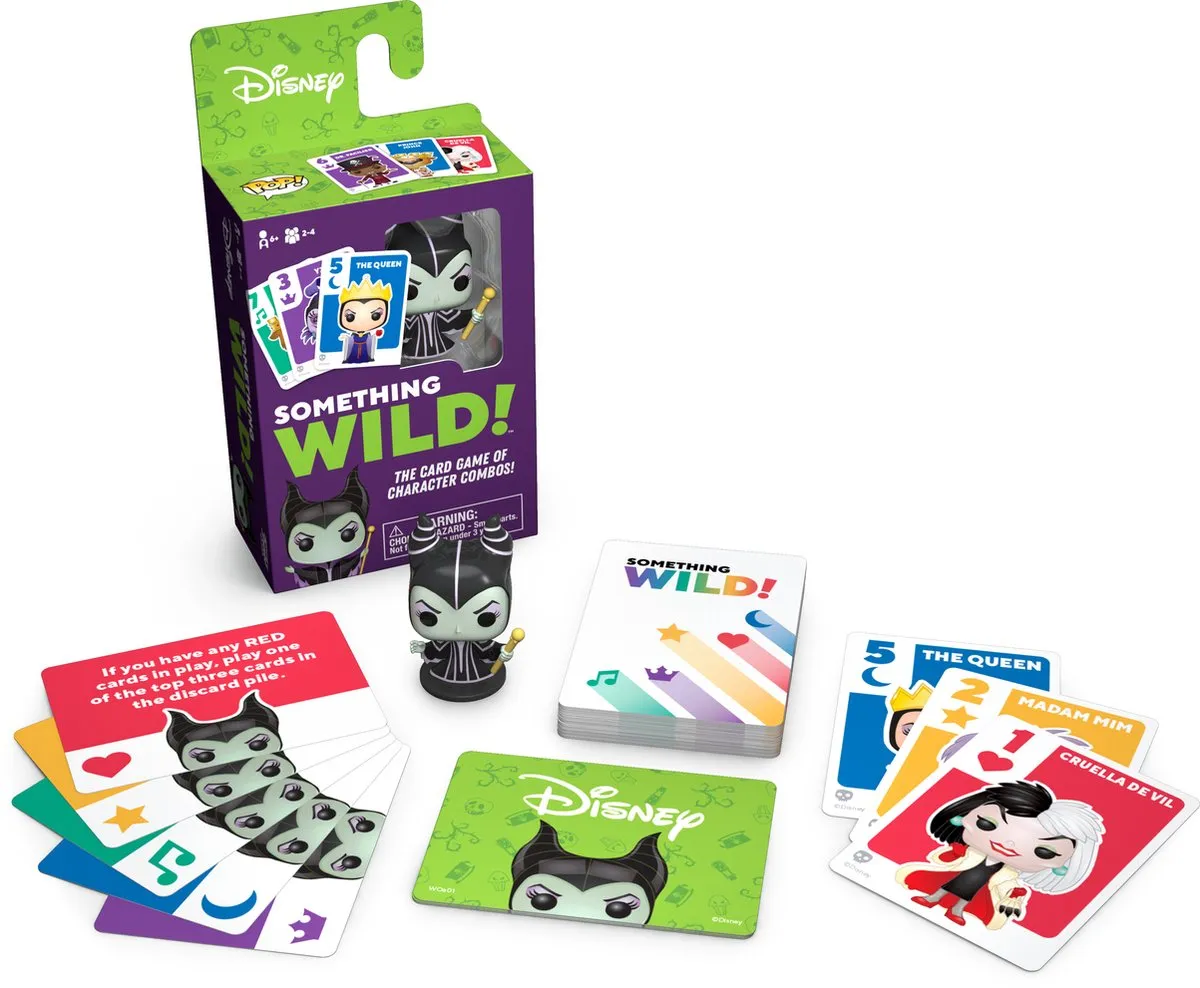 Funko Games Something Wild! Disney Villains Kaartspel - Maleficent