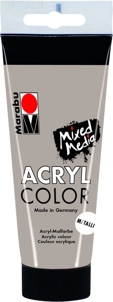 Marabu Acryl Color 082 Zilver 100ml