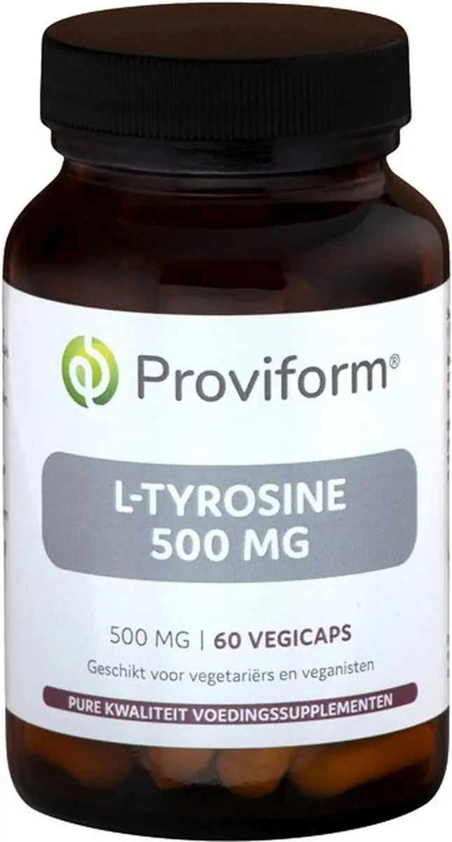 Proviform L-Tyrosine 500mg Vegetarische Capsules - 60 Stuks
