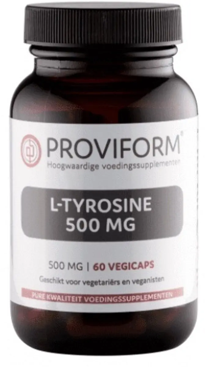 Proviform L-Tyrosine 500mg Vegetarische Capsules - 60 Stuks
