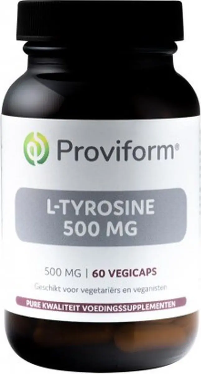 Proviform L-Tyrosine 500mg Vegetarische Capsules - 60 Stuks