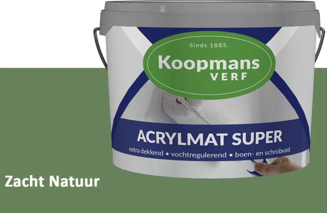 Koopmans Acrylmat Super Matte Muurverf 2,5L