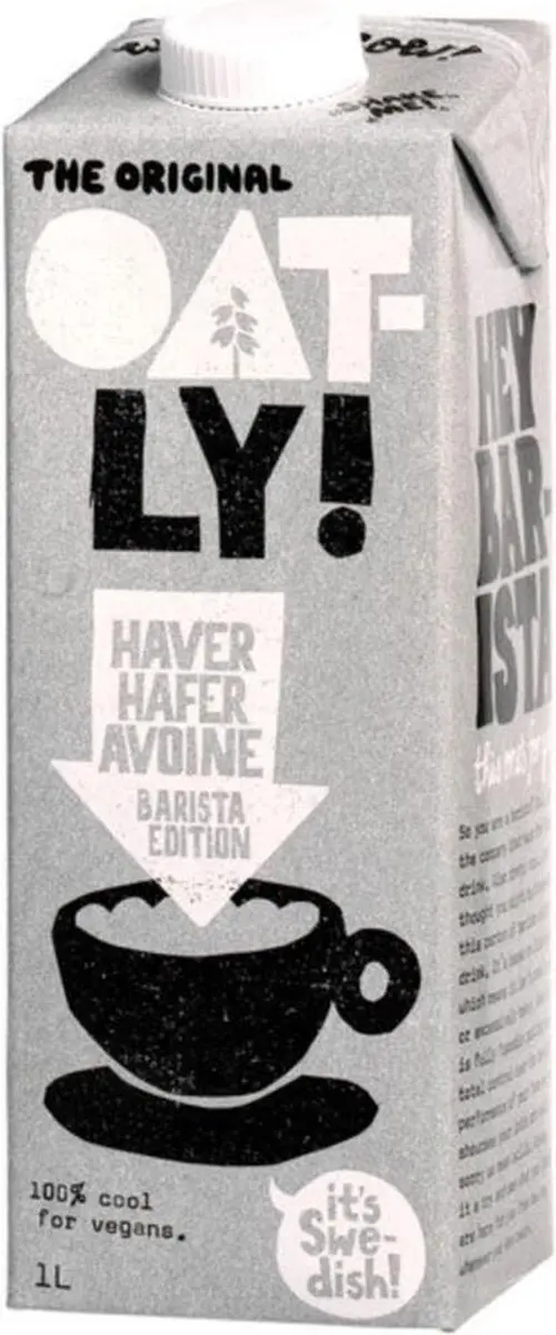 Oatly Haver Barista 1L