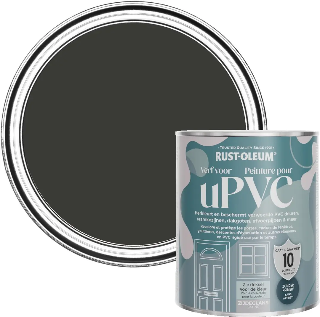 Rust-Oleum Verf voor PVC Zijdeglans Mysterie 750ml