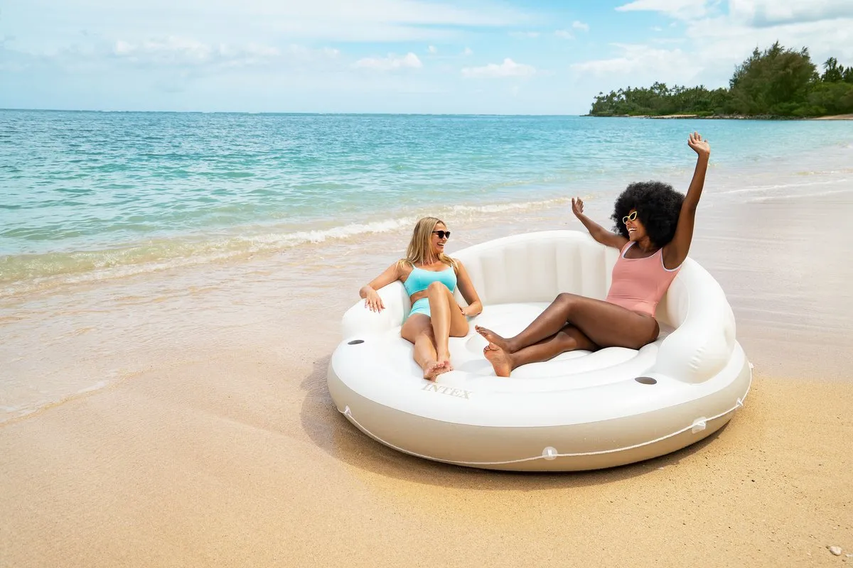 Intex Canopy Island - Wit/Bruin - afbeelding 6 van 6