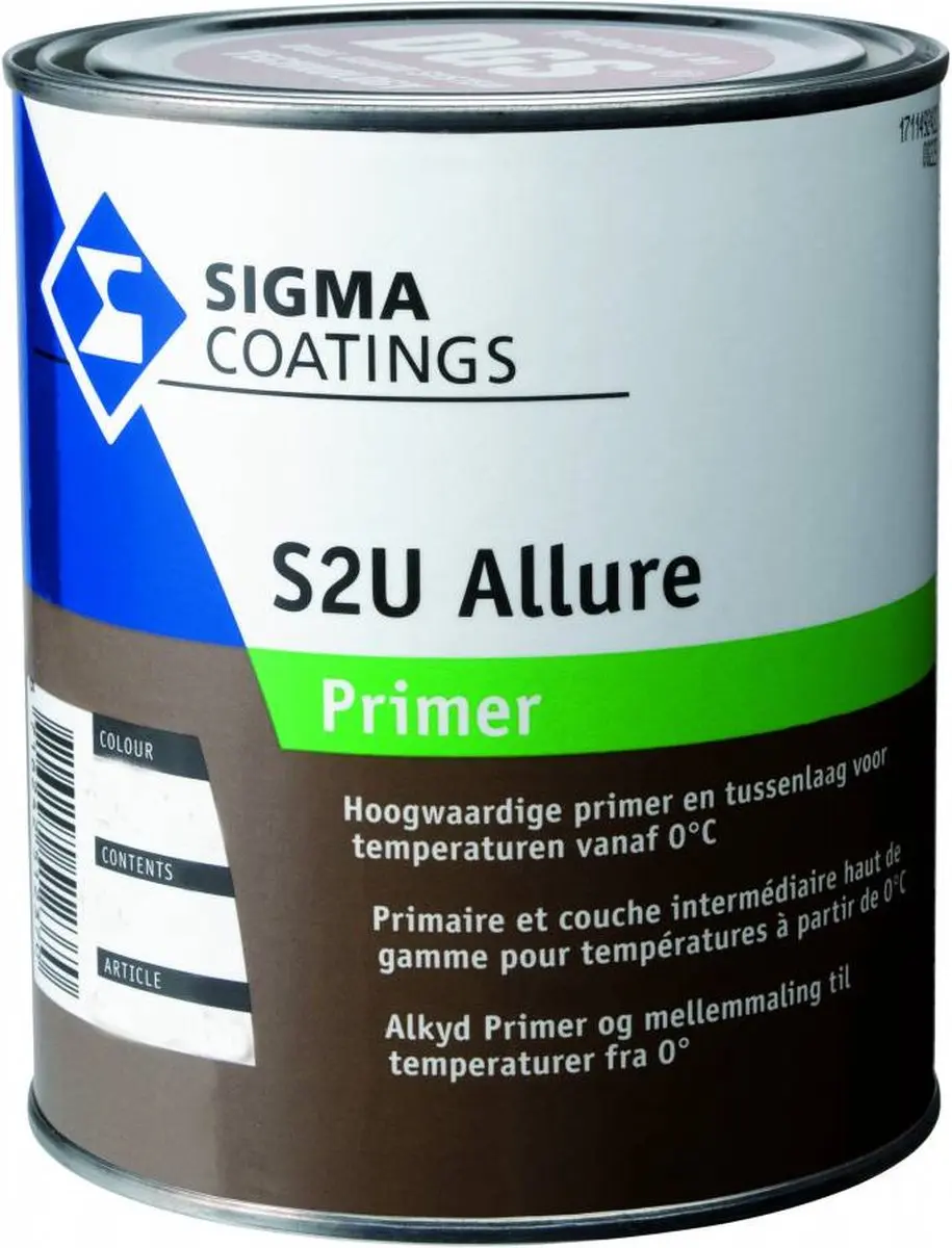 Sigma S2u Allure Primer 1L - Wit