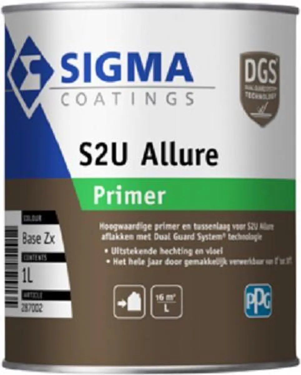 Sigma S2u Allure Primer 1L - Wit