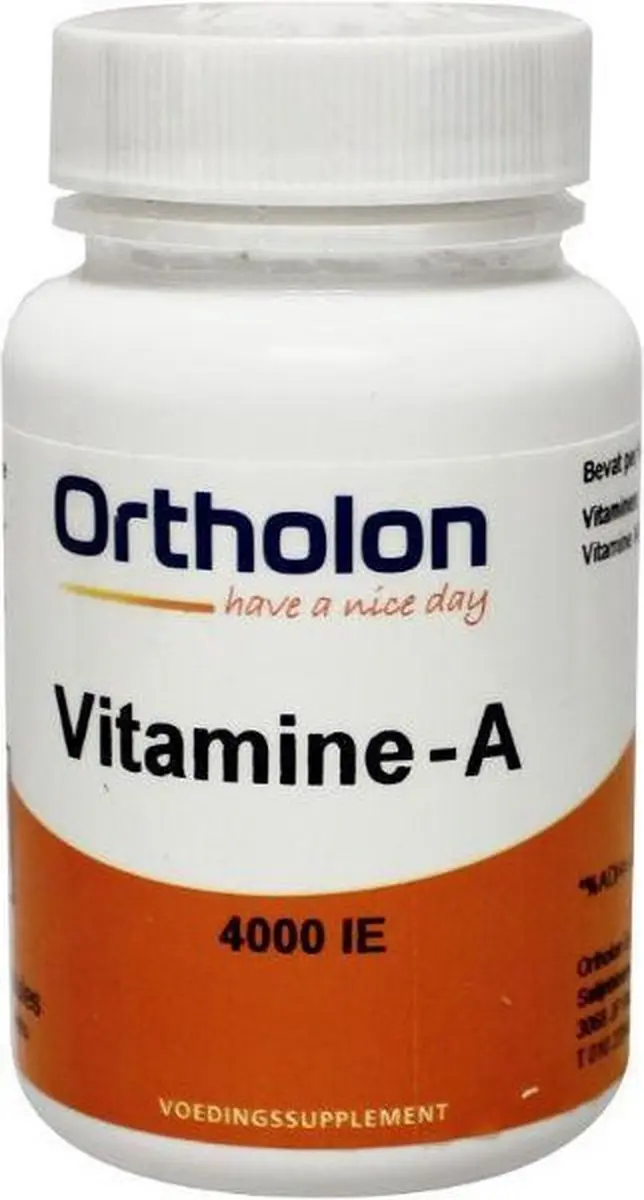 Ortholon Vitamine A 4000 I.E.