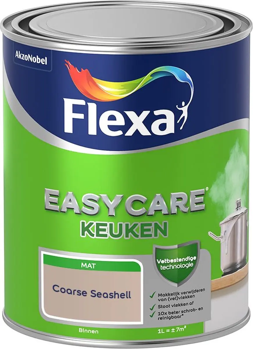 Flexa Easycare Keukenverf Coarse Seashell 1L
