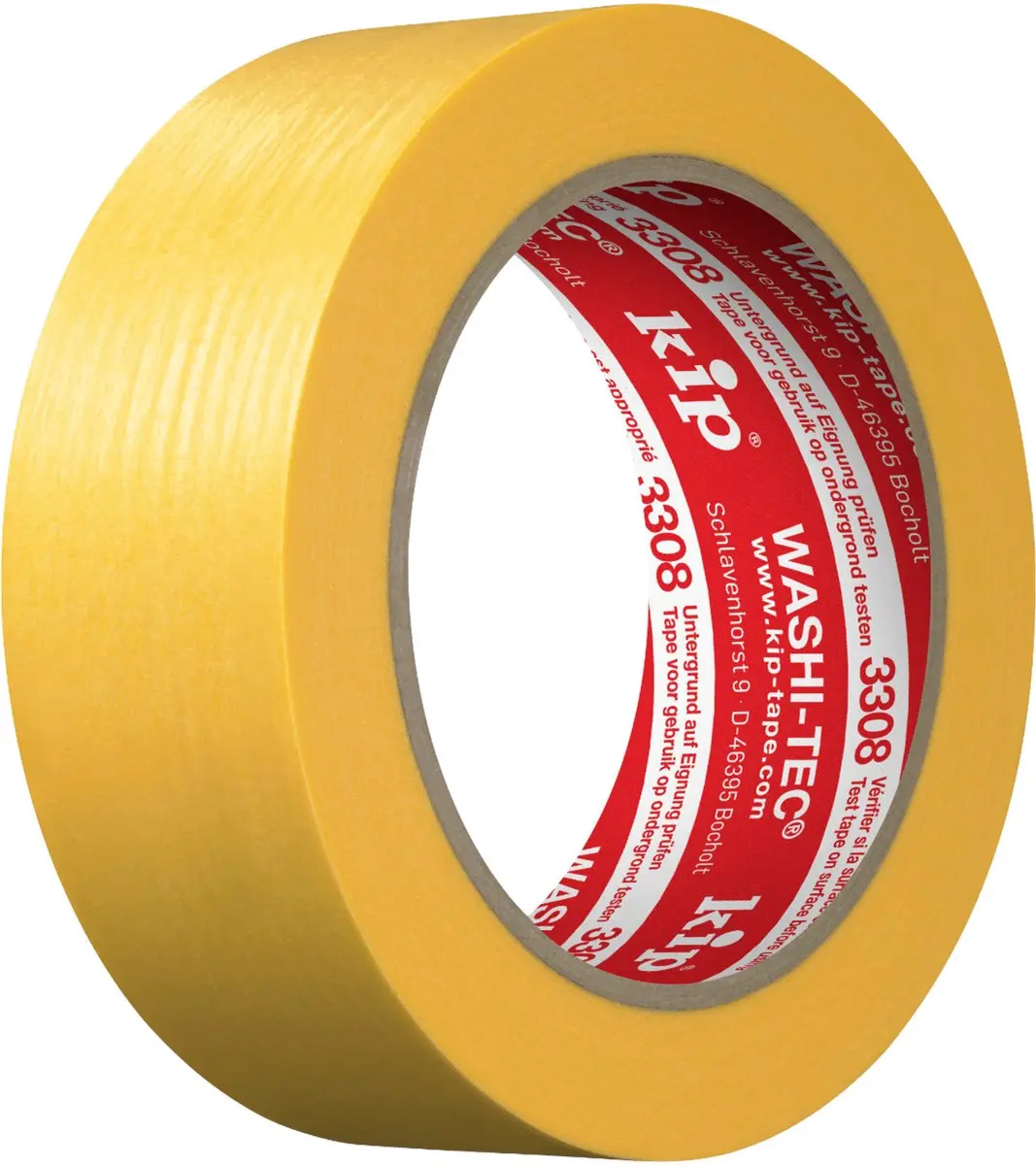 Kip Washi Tape Geel 36mm