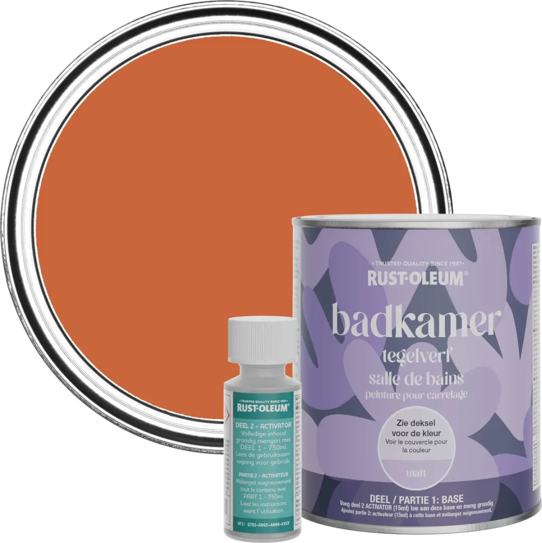 Rust-Oleum Badkamer Tegelverf Matt Chai Thee 750ml