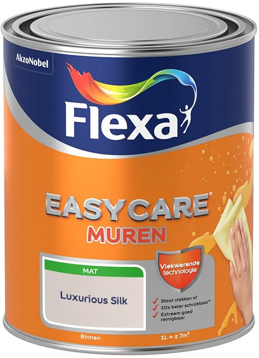 Flexa Easycare Muren Luxurious Silk Mengverf 1L