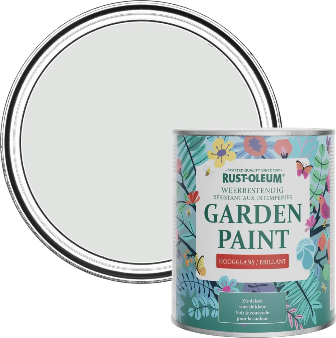 Rust-Oleum Bibliotheek Grijs Tuinverf 750ml
