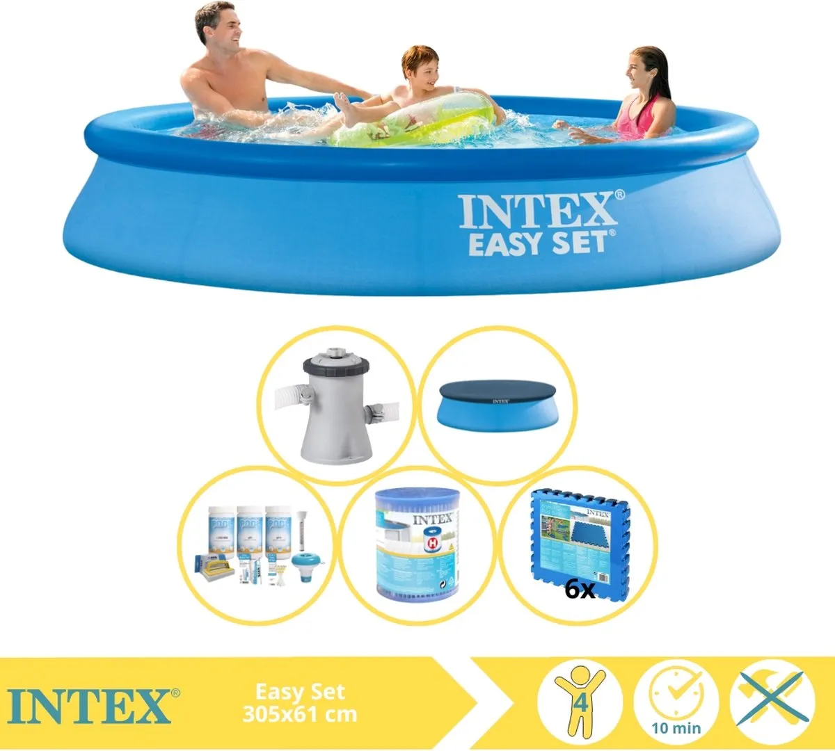 Intex Easy Set Zwembad 305x61cm