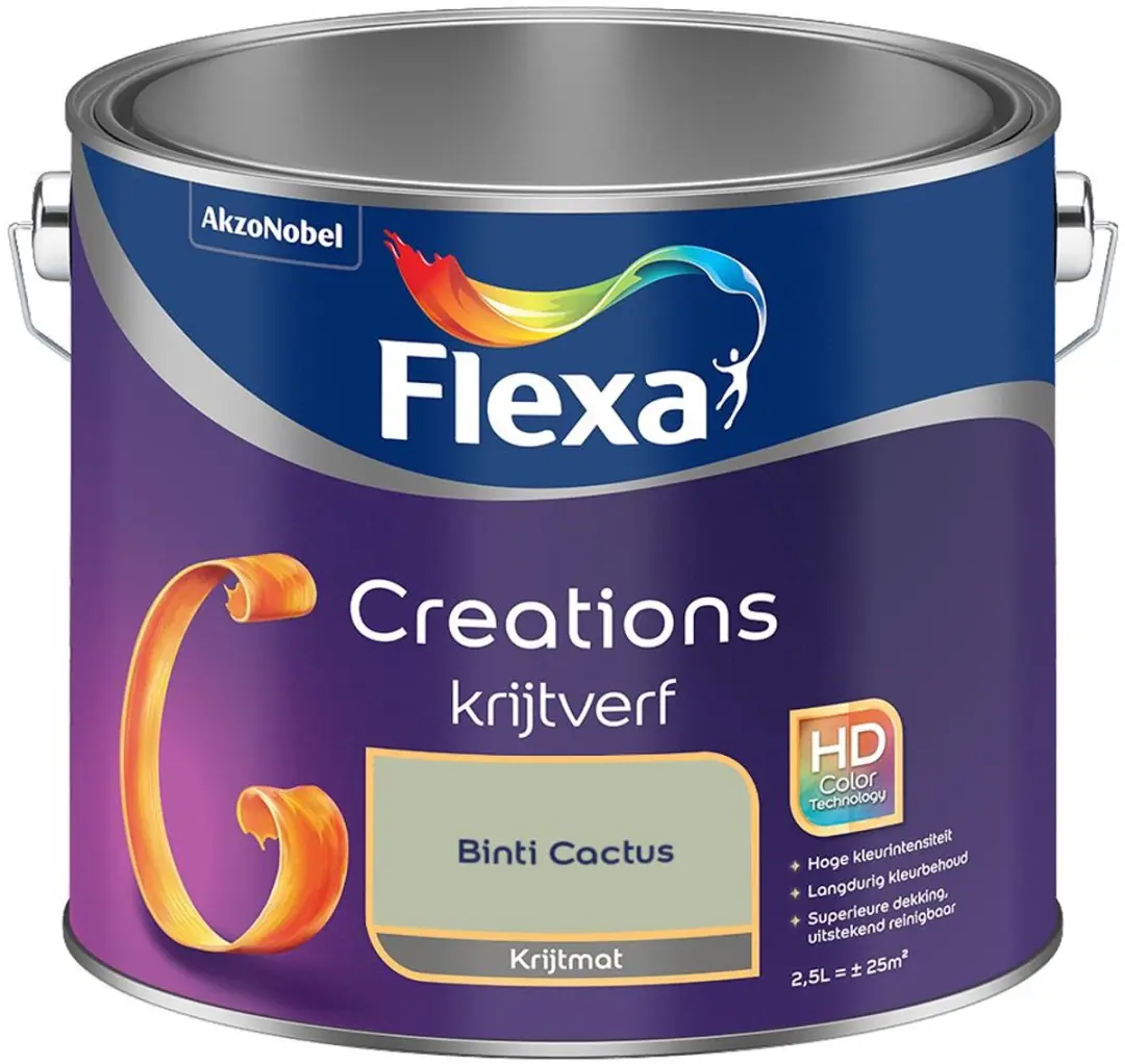 Flexa Creations Muurverf Binti Cactus 2,5L