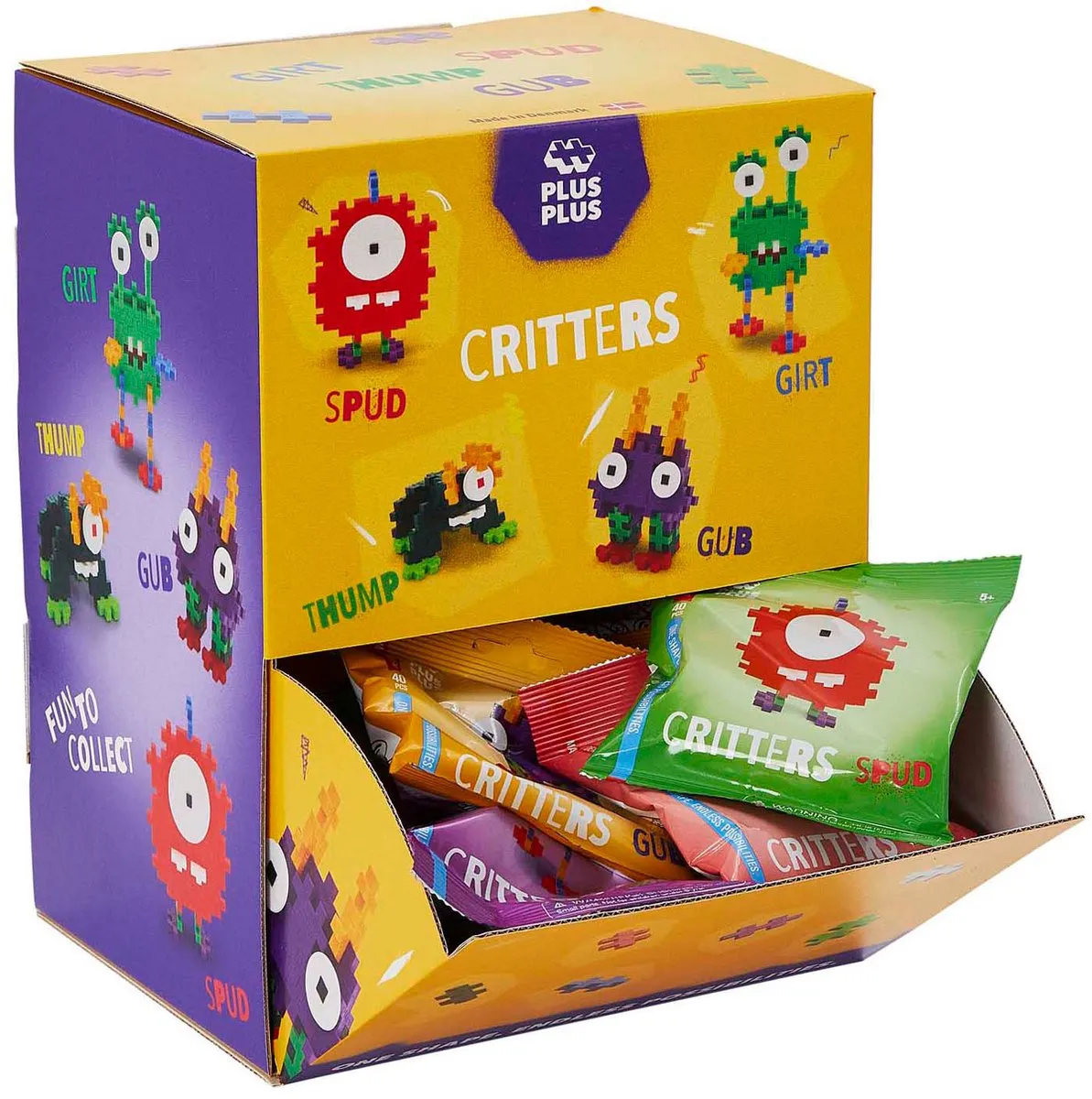 Plus-Plus Critters Bouwset 48 Stuks - Multi Kleuren